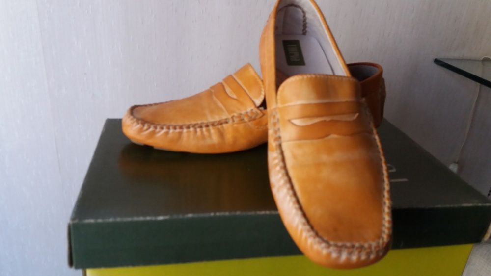 Sapatos mocassim Foreva, nº 36 pele (alaranjada), NOVOS - NUNCA USADOS