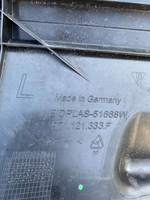 Porsche Panamera 971 воздуховод лівий 971121333F