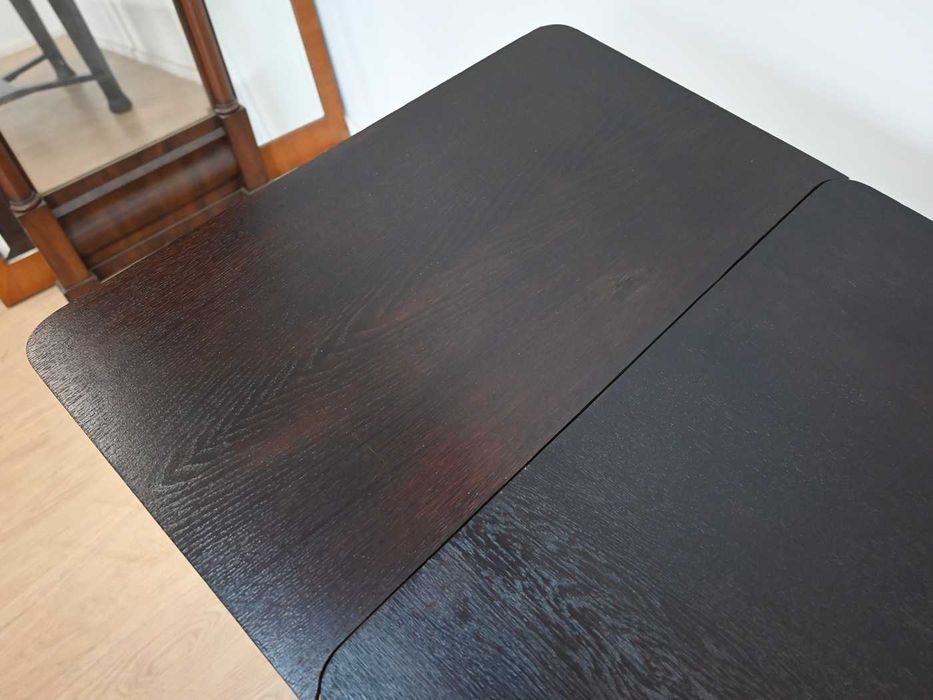 stół rozkładany dębowy ciemny