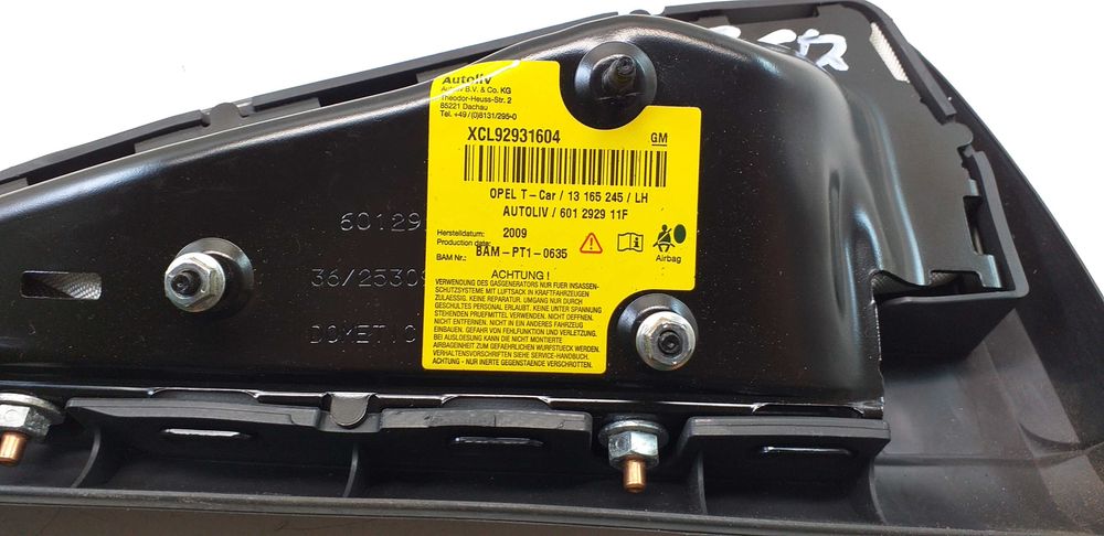 Kit airbag Opel Zafira 1.7