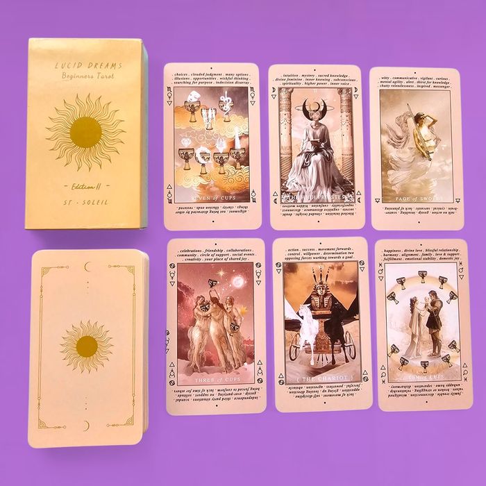 Lucid Dreams Beginners Tarot (c/ palavras-chave)