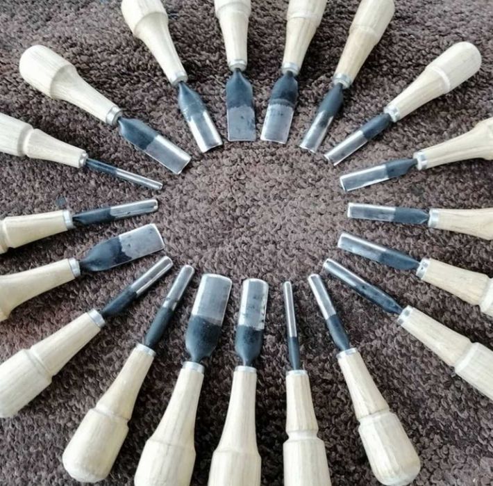 Різці для різьби по дереву,