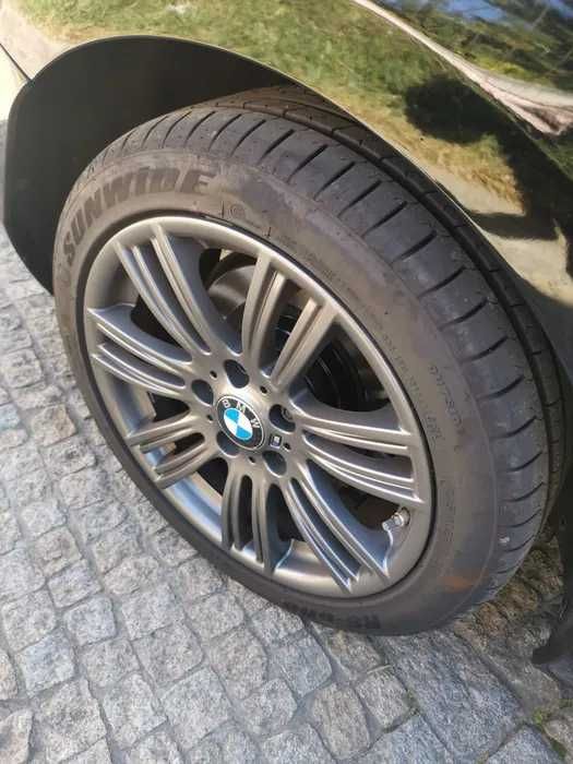 Pneus semi novos e jantes BMW 17 M