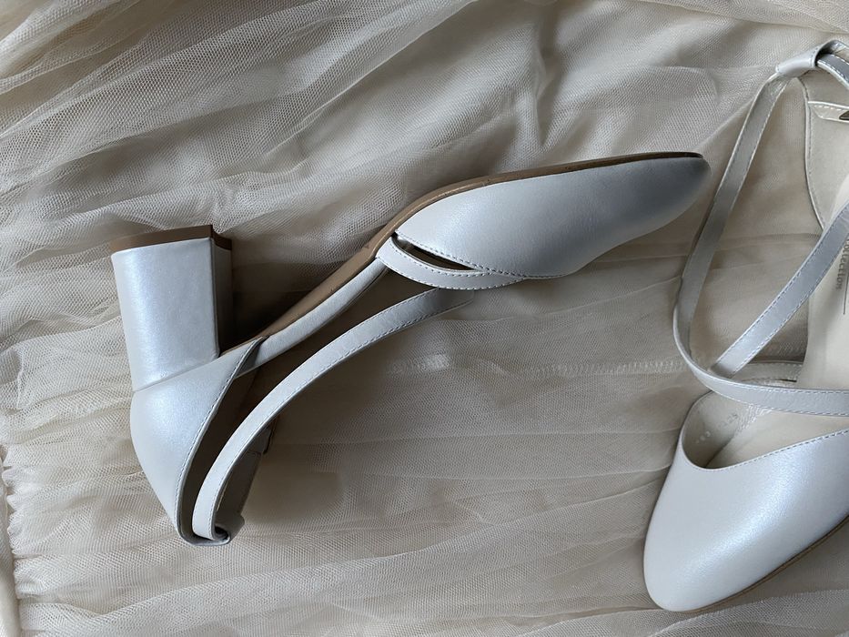 Kotyl buty ślubne buty na ślub białe