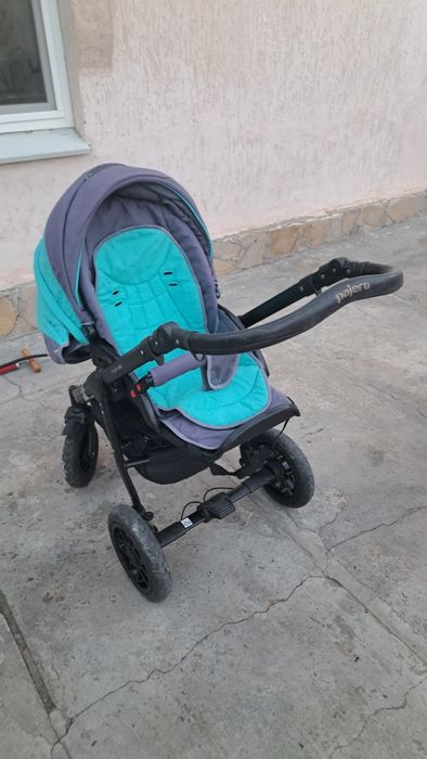 Коляска 2 в 1. Люлька и прогулочная