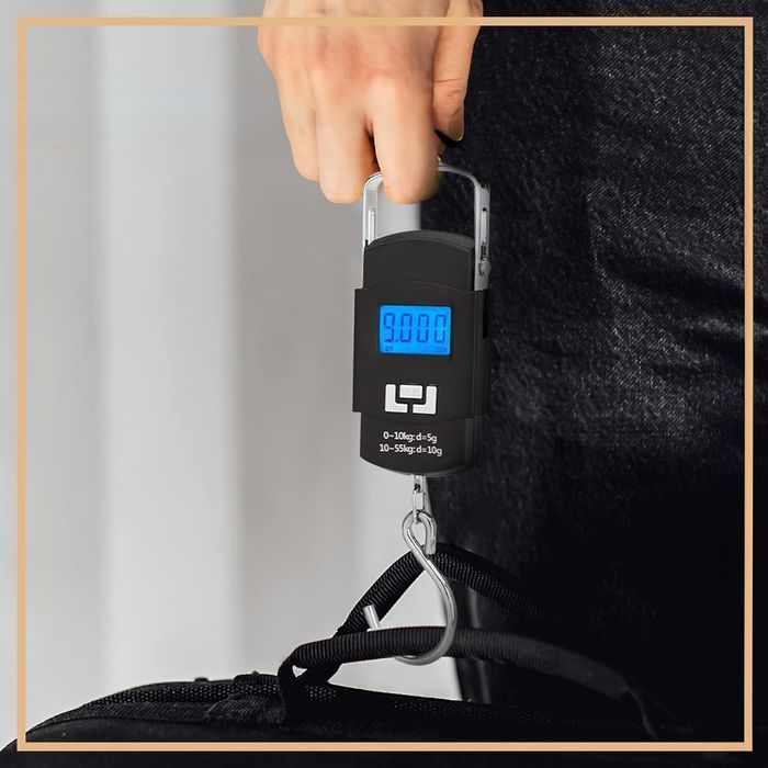 Waga Elektroniczna Bagażowa Hakowa Wędkarska Turystyczna do Walizek