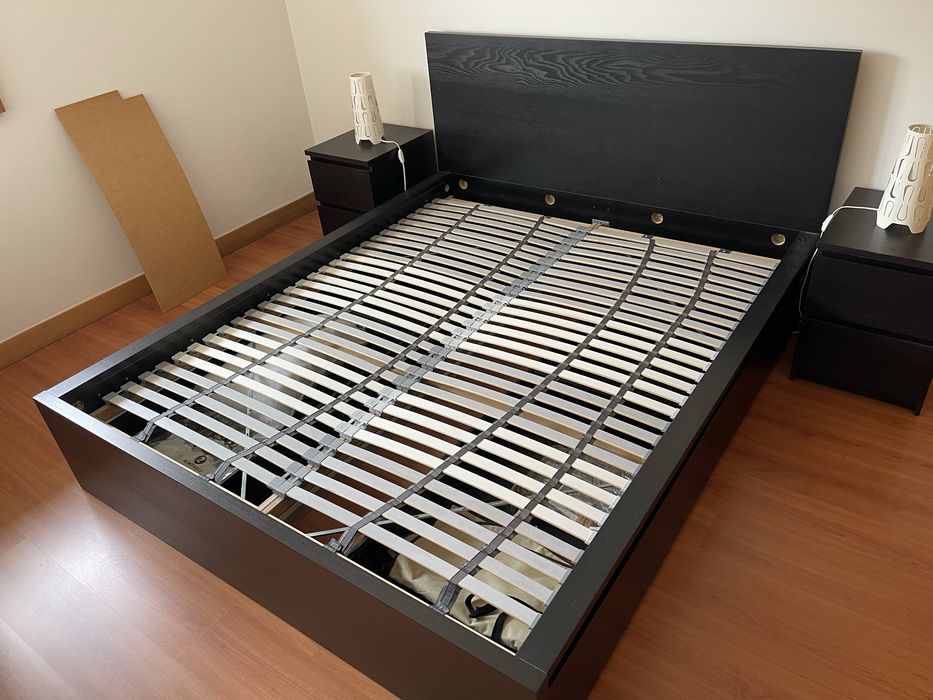 CAMA CASAL MALM WENGUE