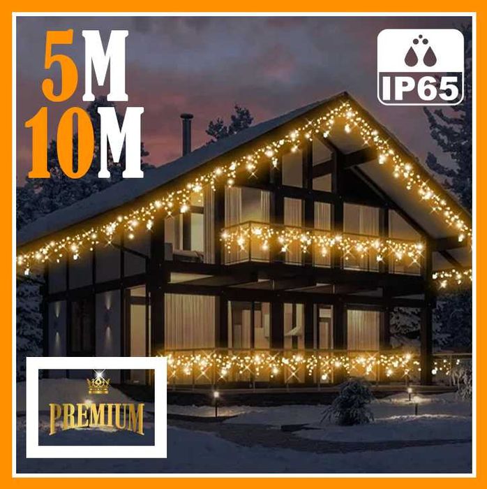 Фасадная уличная гирлянда бахрома ICICLE С Мерцанием IP 44 MOD_4.1.6IP