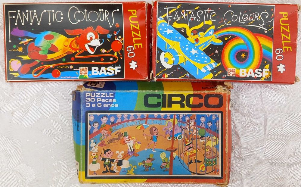 Jogos diversos e Puzzles Vintage