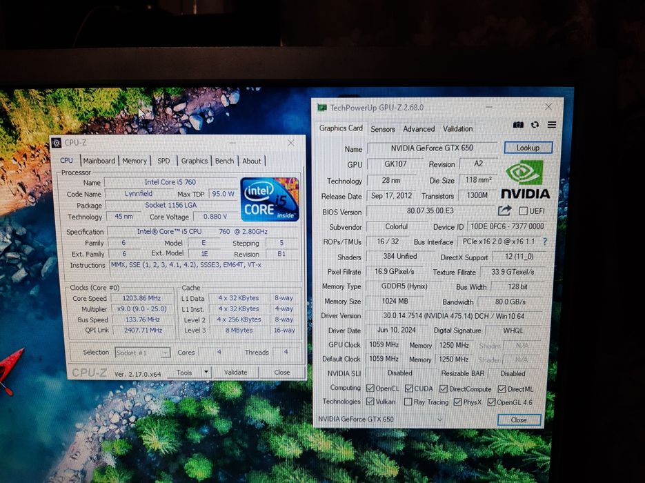 Комп'ютер i5 760, gtx 650 1 gb, 12 gb, hdd 500 gb