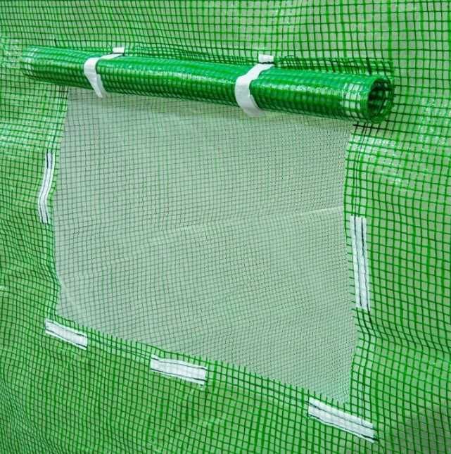 Теплиця 3*6, трьохшарова плівка, металевий каркас 18м2