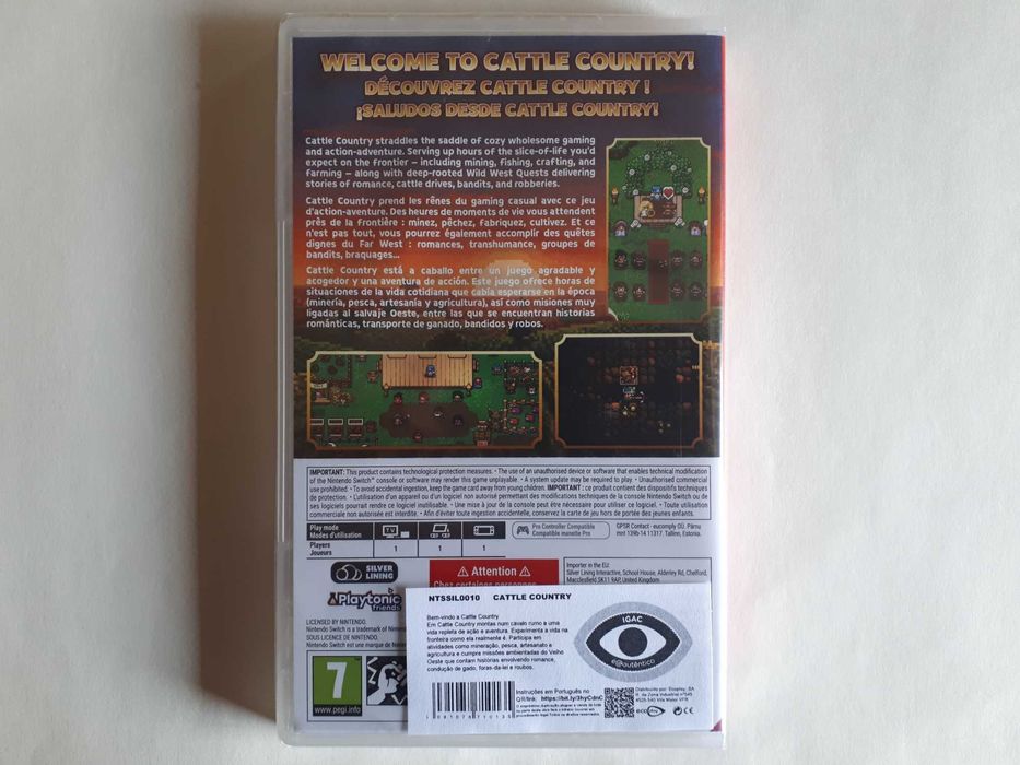 Cattle Country (Selado) Nintendo Switch