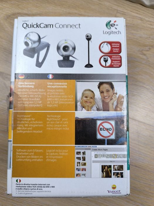 Kamera internetowa Logitech quickcam connect