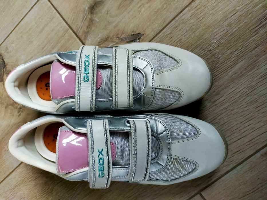 Oryginalne buty sneakersy Geox skóra rozm. duże 39 wysyłka gratis!