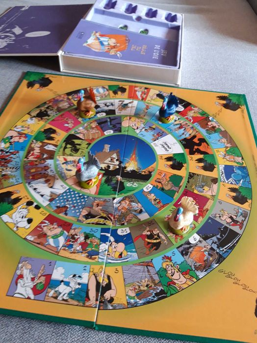 Jogo tabuleiro ASTÉRIX "Jeu de l'oie" Jogo do Ganso