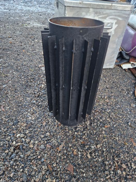 Części kominowe kolanka , przedłużki,czapy , radiatory itp