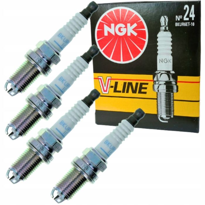 ŚWIECA ZAPŁONOWA NGK BKUR6ET-10 - AUDI / MERCEDES / SEAT / SKODA / VW
