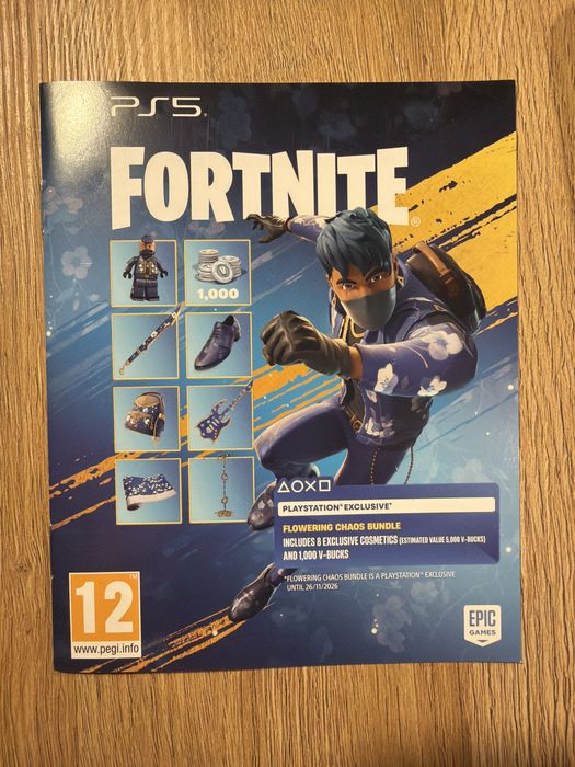 Fortnite Pakiet Rozkwitający Chaos. Kod