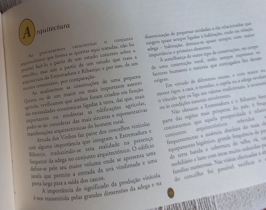 Livro sobre as Quintas de Arruda dos Vinhos
