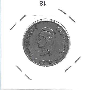Afars & Issas - - - - - Moedas