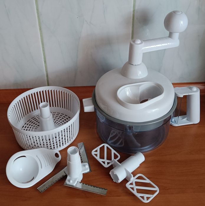 Siekacz ubijacz suszarka wirówka do sałaty