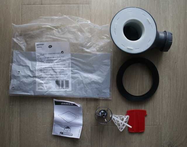 Syfon brodzikowy o średnicy 90mm Wirquin James Multi