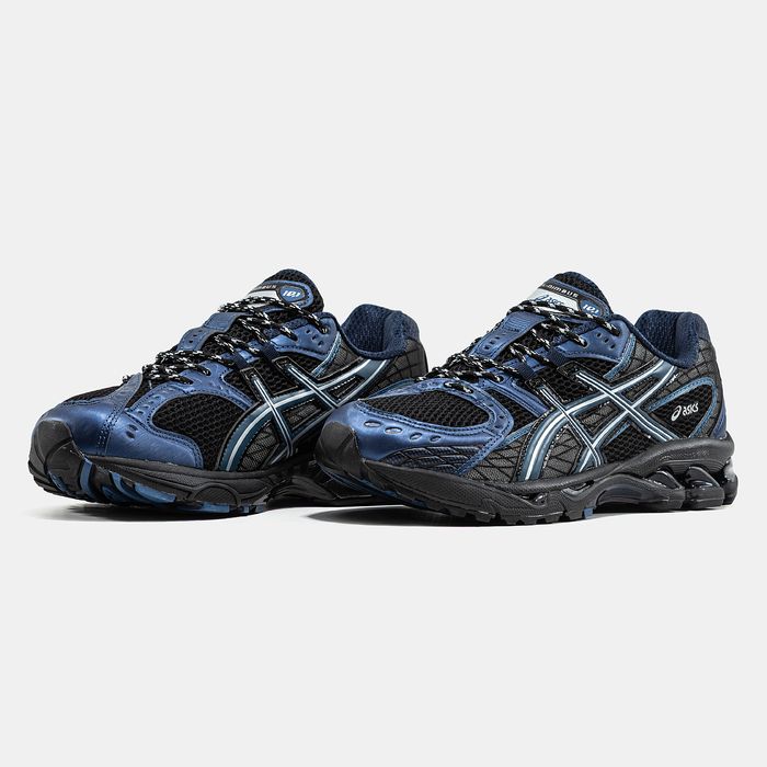Кросівки Кроссовки Asics Gel-Nimbus 10.1 Black Blue Чорний Синій Чёрный Синий Кросовки демісезон