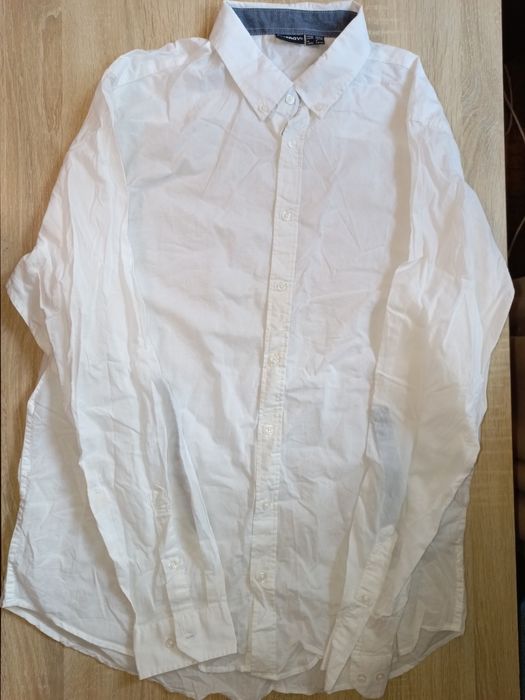 Бавовняна рубашка, сорочка livergy l 41/42 з регульованим рукавом