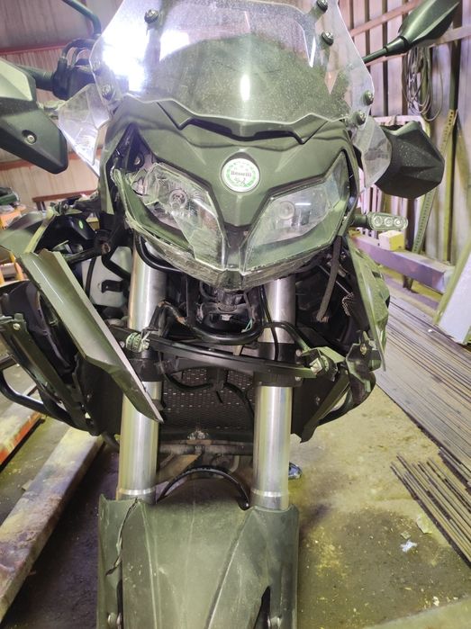 TRK 502 2020 acidentada 18.000km