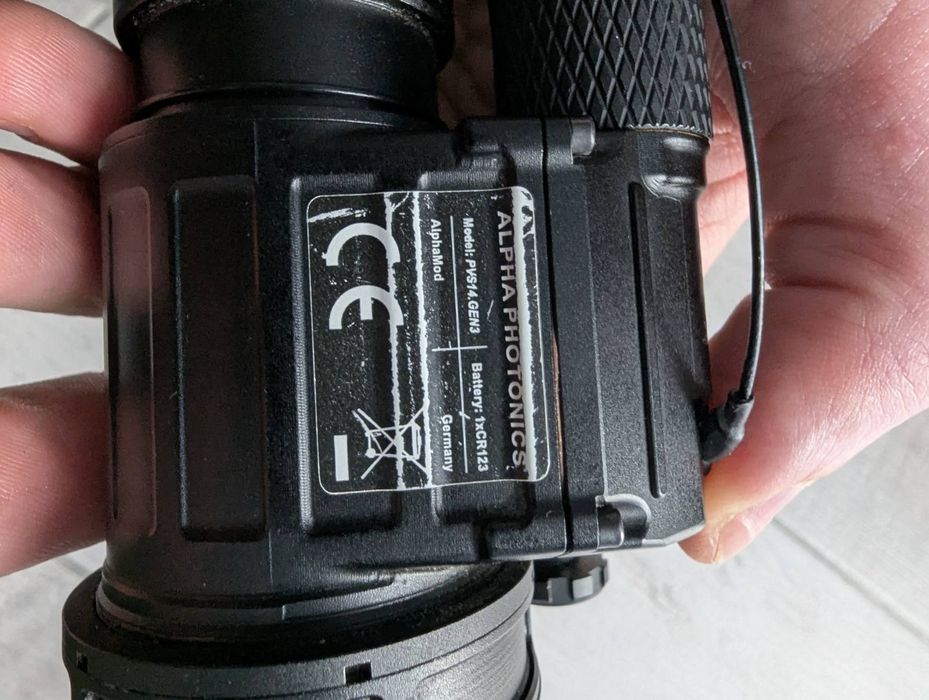 Нічний монокуляр Alpha Photonics PVS14.GEN3 (AlphaMod) – Стан ідеальни