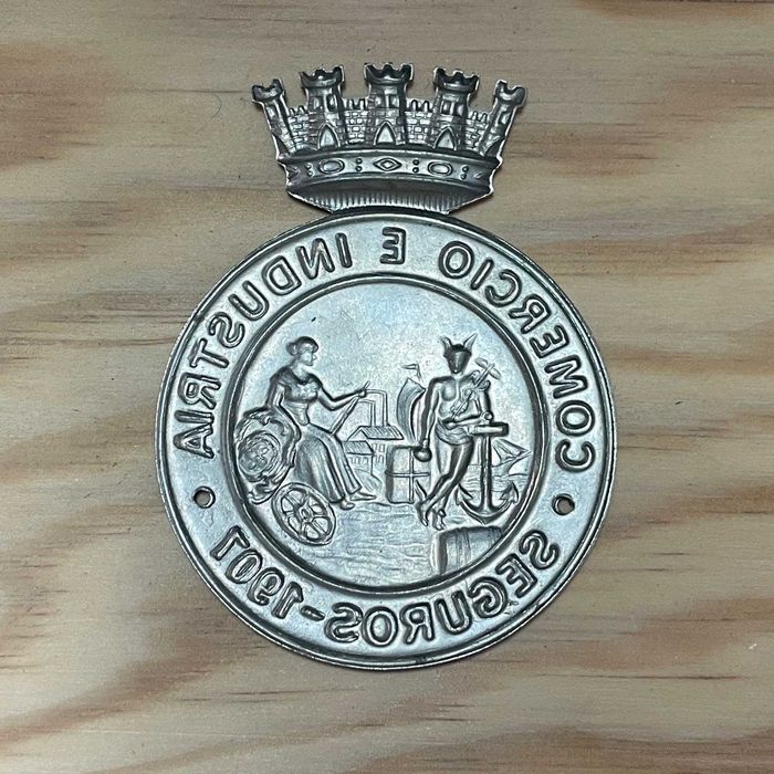 Chapa Antiga Seguros Comercio e Industria