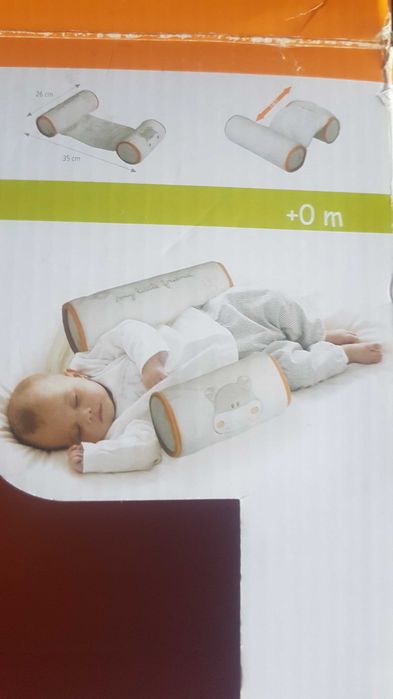 Almofada para Bebé Ergonómica Anti-giro Soft