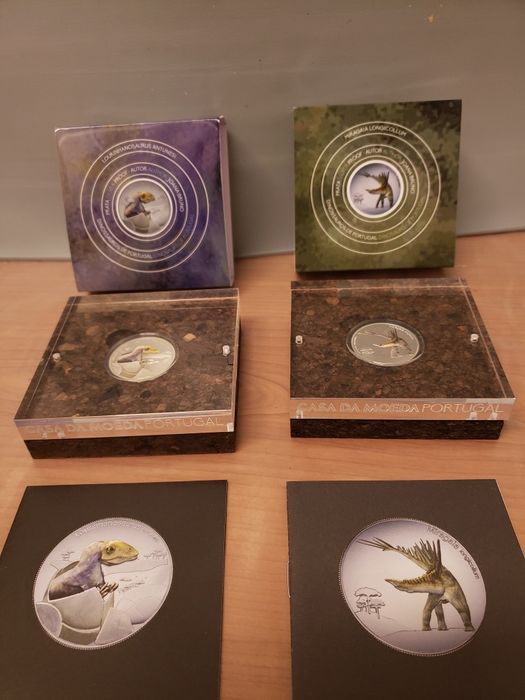 Moedas Dinossauros de Portugal