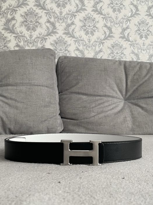 Ремень Hermes white