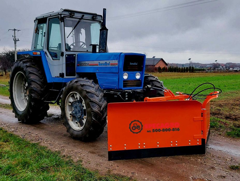 PROMOCJA ! Pług śnieżny STRZAŁKOWY do pryzm kiszonki Euro/Tuz