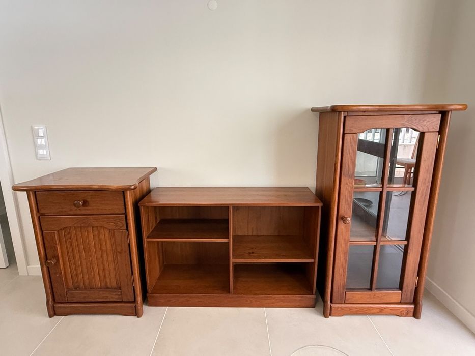 Conjunto 3 moveis de sala