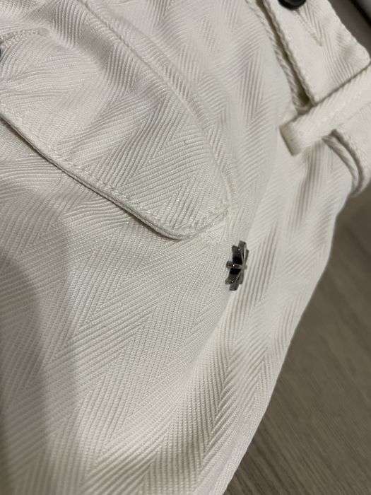 Штани Mason's Herringbone White (Baggy Fit)