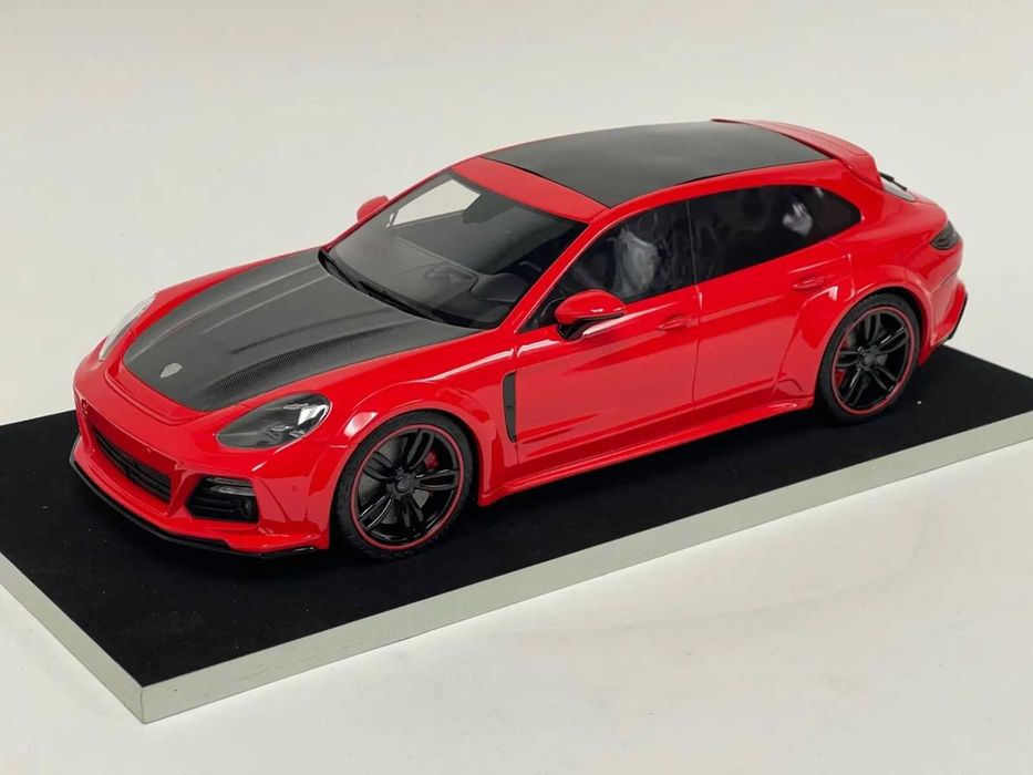 Porsche Panamera + 1/18 + Resina + Techart + Portes Grátis