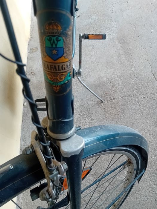 Bicicleta antiga senhora