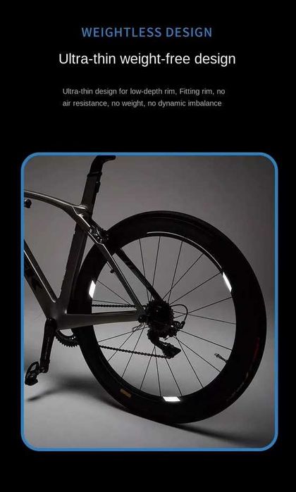 СВІТЛОВІДБИВАЮЧІ НАЛІПКИ БЕЗПЕКИ на колеса Enlee вело мото скутер