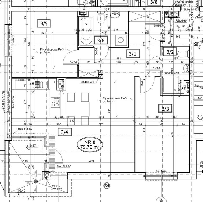 Jasny apartament (80m²) w willi miejskiej | Ogrody Potoki, Mokotów - Widok 3