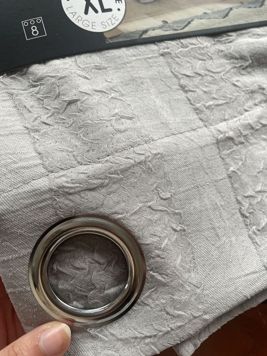 Cortinados XL cinza
