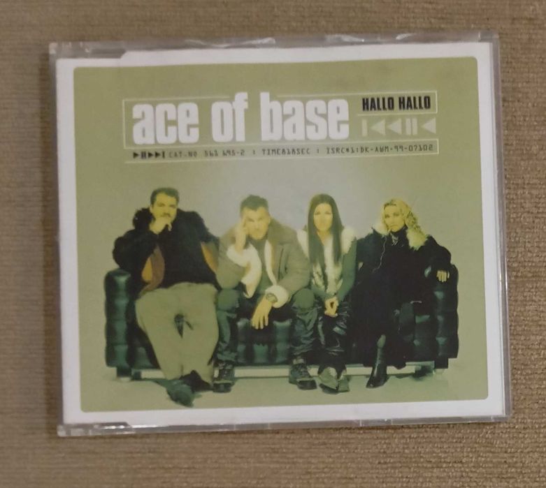 7 CDs de Ace Of Base (2 albuns e 5 singles)