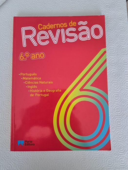Cadernos de Revisão - 6.º Ano - Porto Editora