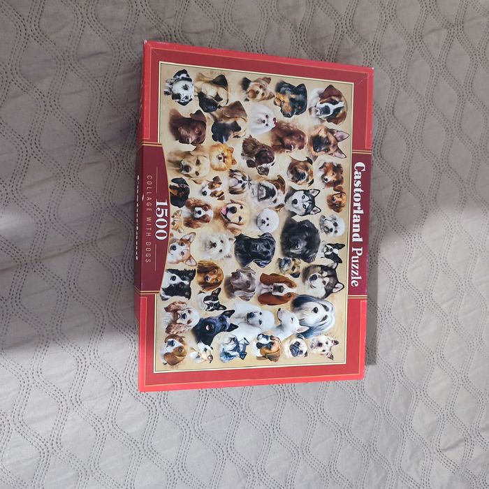 puzzle castorland kolaż z psami 1500