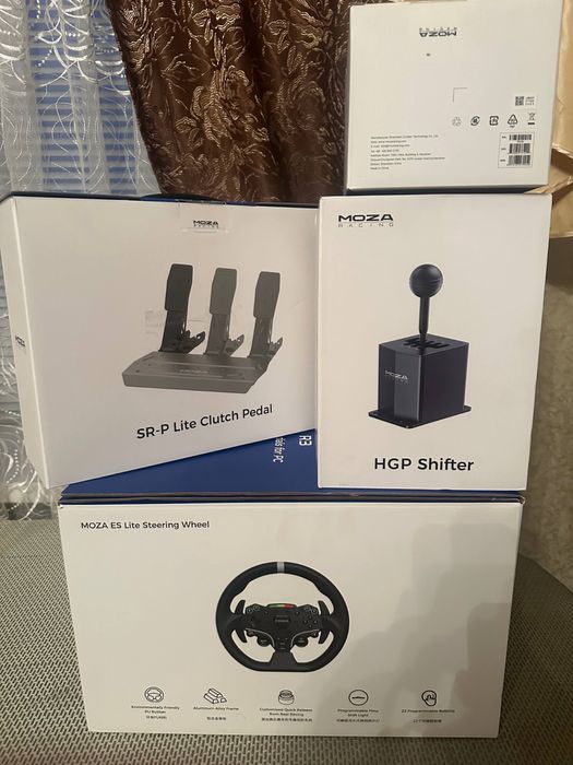 Moza R3 весь комплект