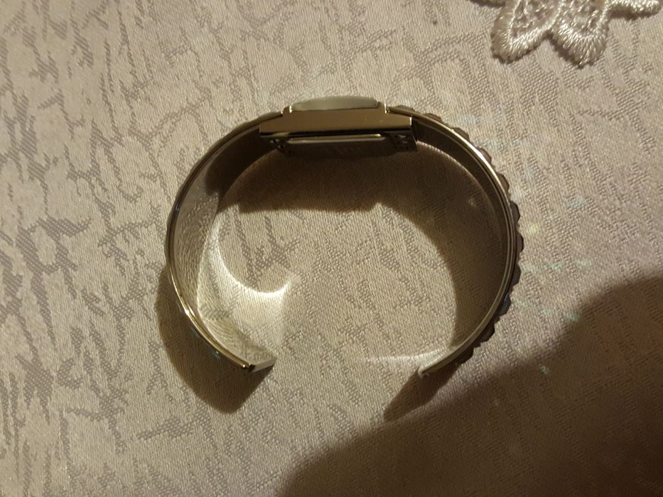 Zegarek Accu 2 bransoletka damski mieniący sie lustra lustro lustrzany