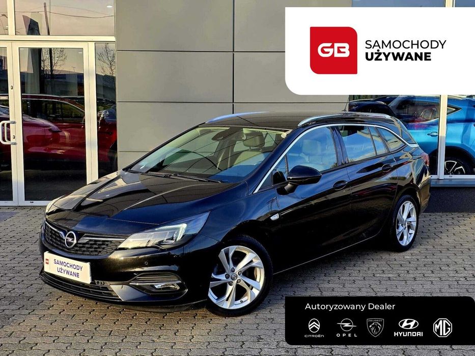 Opel Astra 1.5 ON 122KM Elegance M6 FV23% Salon PL Serwis ASO Gwarancja