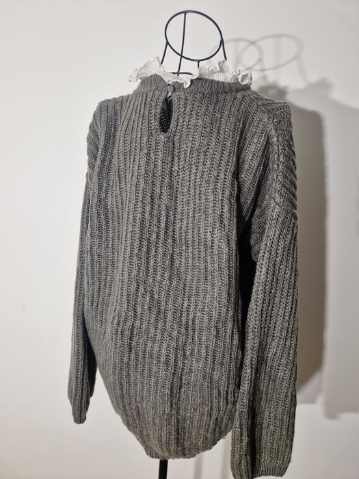 Sweterek z kołnierzykiem L