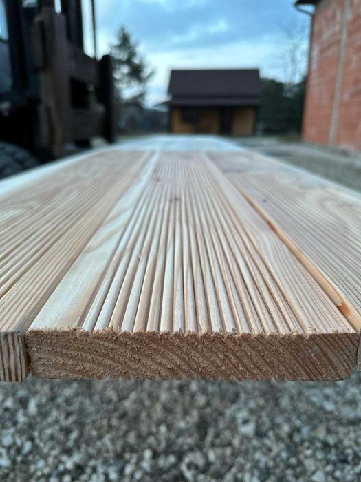 Deska Tarasowa Modrzew 150mm na 28mm klasa A/B